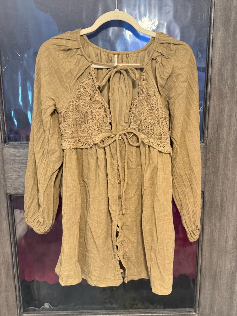FREE PEOPLE SUMMER STRUTTIN MINI
DRESS SIZE XS